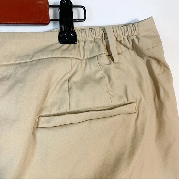 Talbots Perfect Skimmer Tan Khaki Crop Pants - Picture 5 of 8